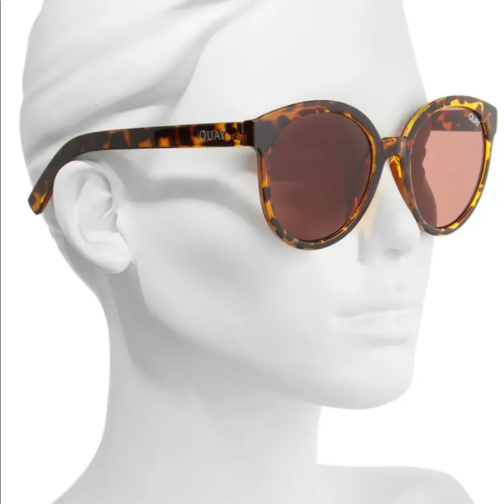 QUAY Australia High Tea Tortoise/Brown Sunglasses
